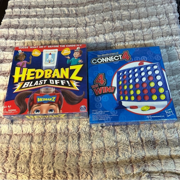 2 Games Hedbanz & Connect 4
